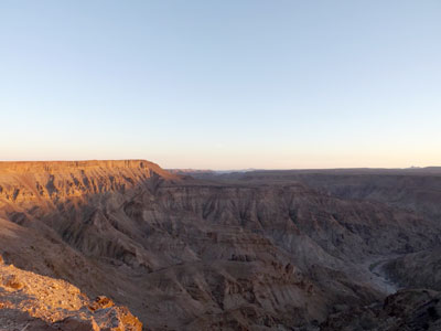 The Fish River Canyon