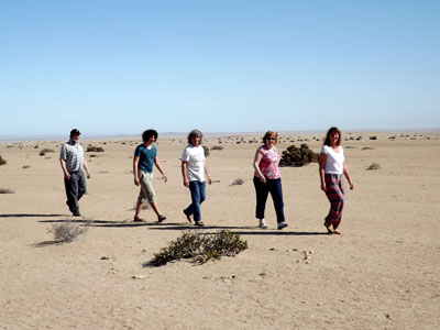 On the wide open plains of the desert