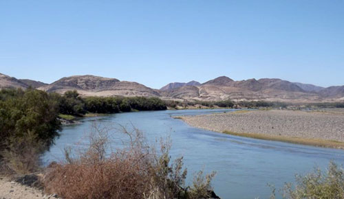 The Orange River, southern Namibia