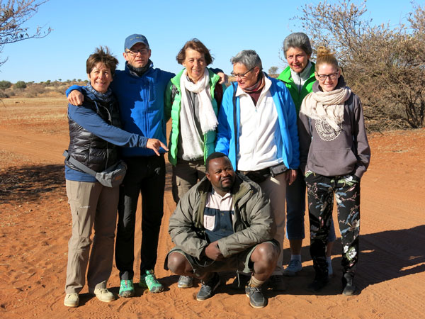 Jos and Nicole tour group